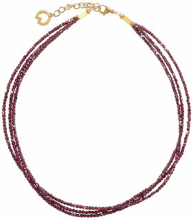 Necklace "Garnet"