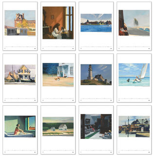 Kunstenaarskalender 2027 van Edward Hopper