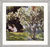 Bild "Unter dem Rosenbusch (Havepartie med Marie Kroyer)", gerahmt