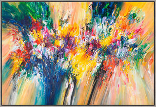 Bild "Pleasure of Colors" (2026) (Original / Unikat), gerahmt