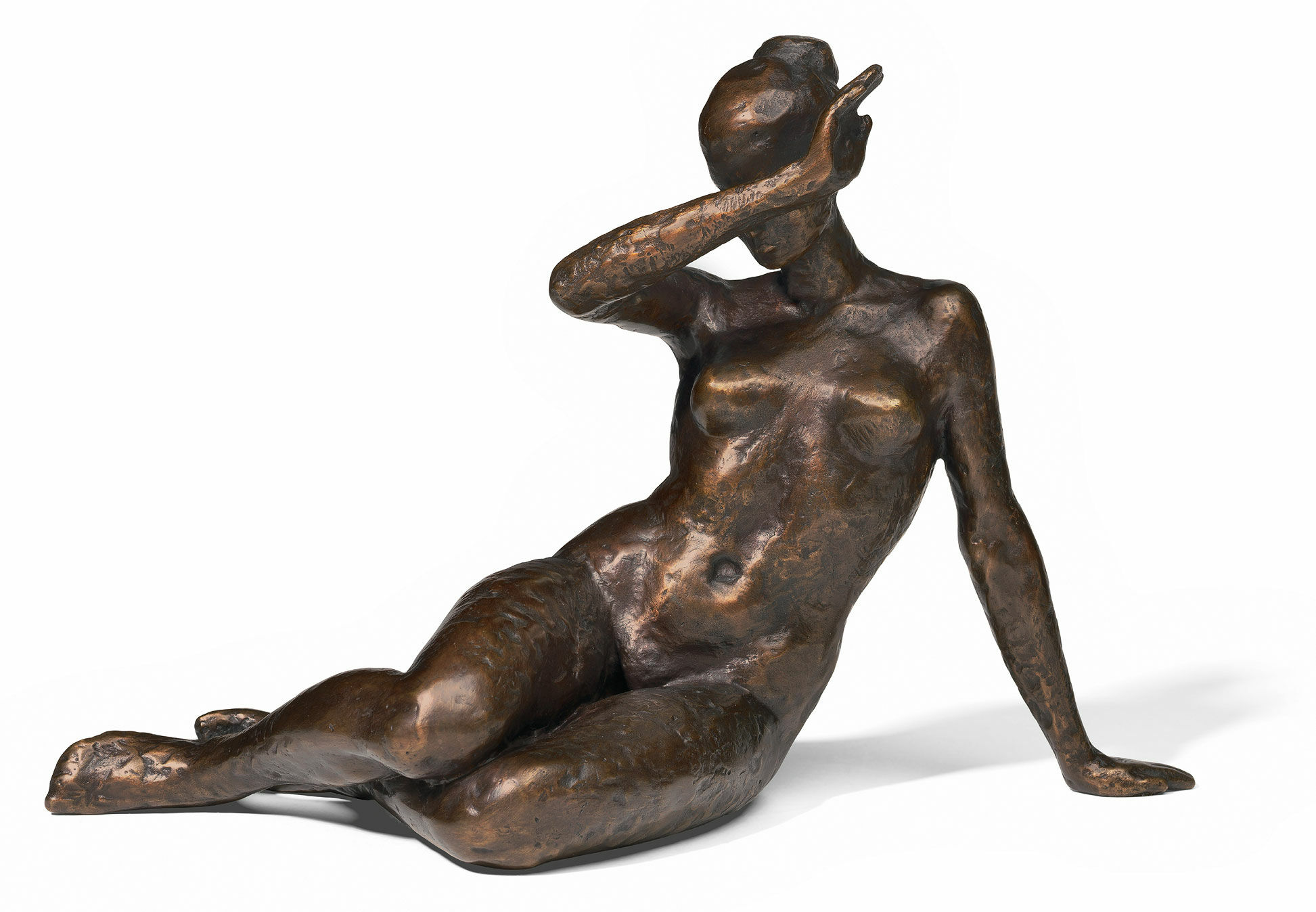 Sculpture "Kassandra", bronze by Olaf Teichmann