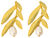 Earrings "Avelia" with pearls