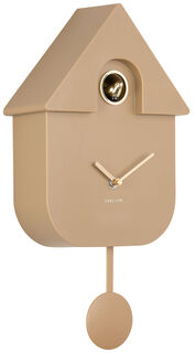 Vægur „Modern Cuckoo“, beige udgave