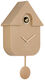 Vægur „Modern Cuckoo“, beige udgave