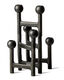 Variable candlestick "Folding Graphite Round" by Pols Potten