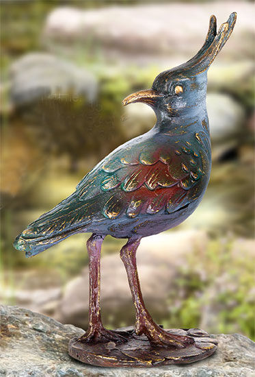 Tuinbeeld "Kievit", brons