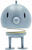 Draadloze LED tafellamp "Bumble XL", blauwe versie - Ontwerp Gustav Ehrenreich