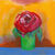 Bild "Flowers-fleurs-fiori 20" (2025) (Original / Unikat), auf Keilrahmen