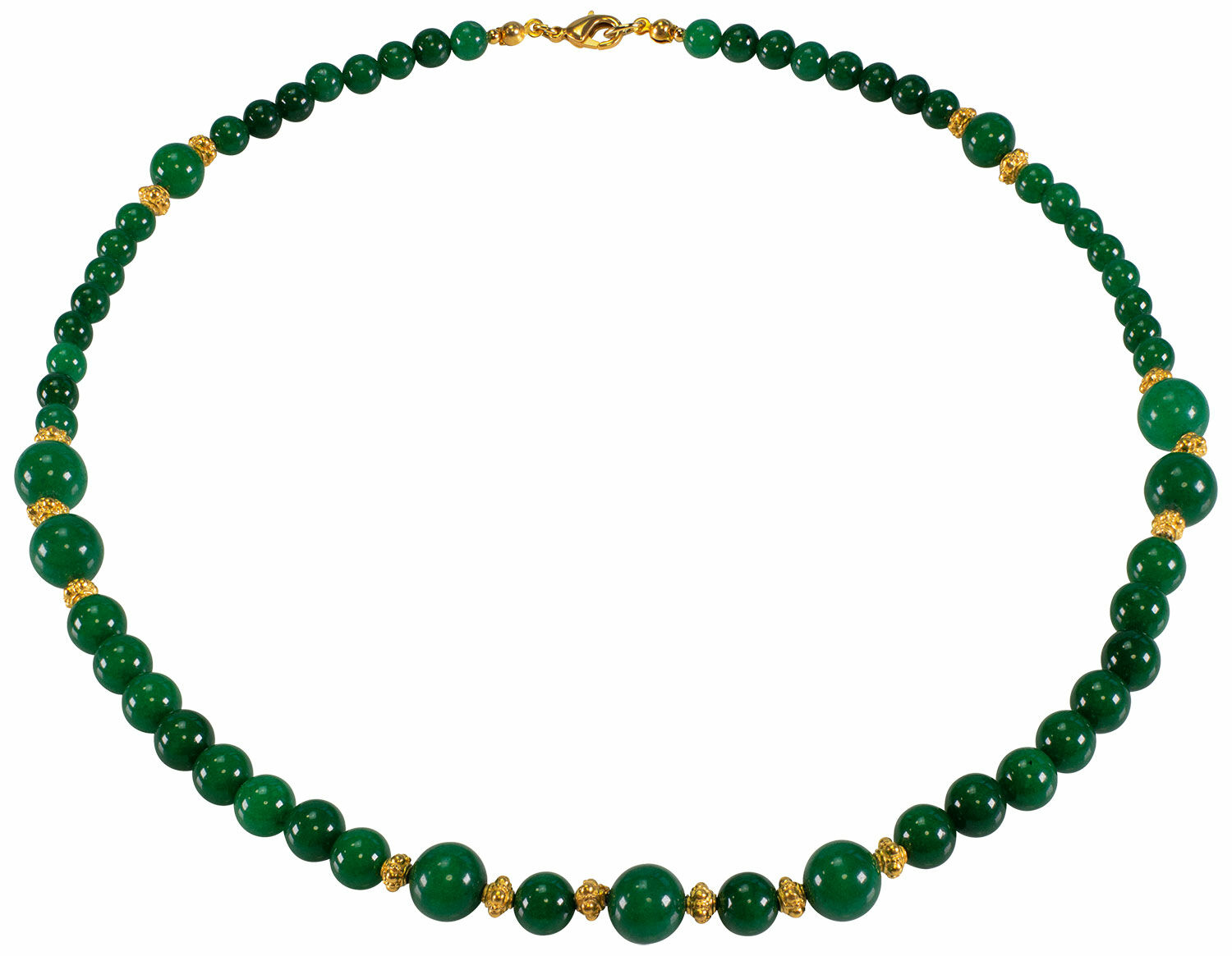 Vintage Jade Pearl Necklace - Ruby Lane