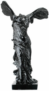 Sculpture "Nike of Samothrace", black cast