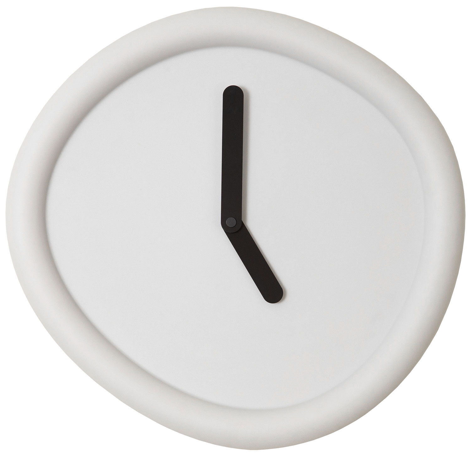 Wanduhr "Round Clock", hellgraue Version von Werkwaardig