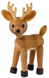 Wooden figure "Deer Spirit" - Design Chresten Sommer