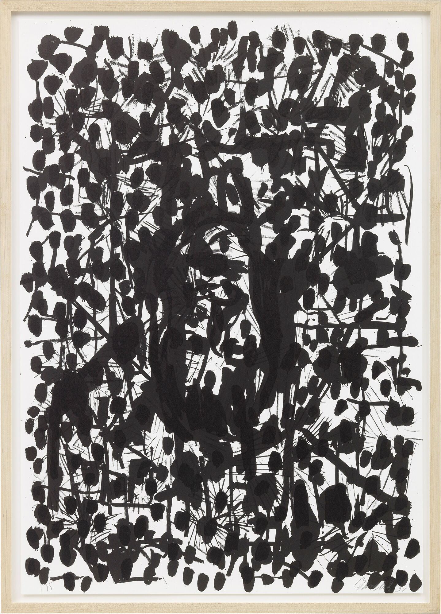 Bild "Suite 45 (XVII)" (1990) von Georg Baselitz