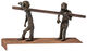 Sculpture "Teamwork", bronze by Freddy de Waele