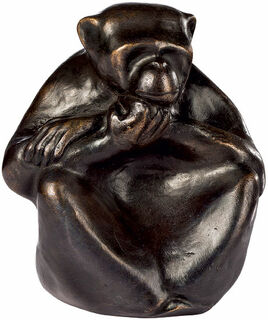 Sculpture "Monkey", bronze