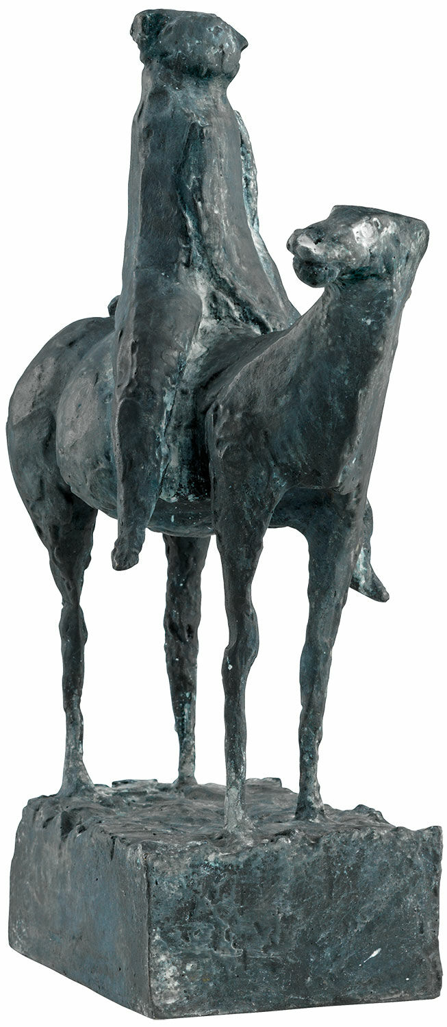 Sculpture "Little Rider" (1947), reduction in bronze by Marino Marini