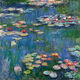 Tableau "Nymphéas" (1916) de Claude Monet