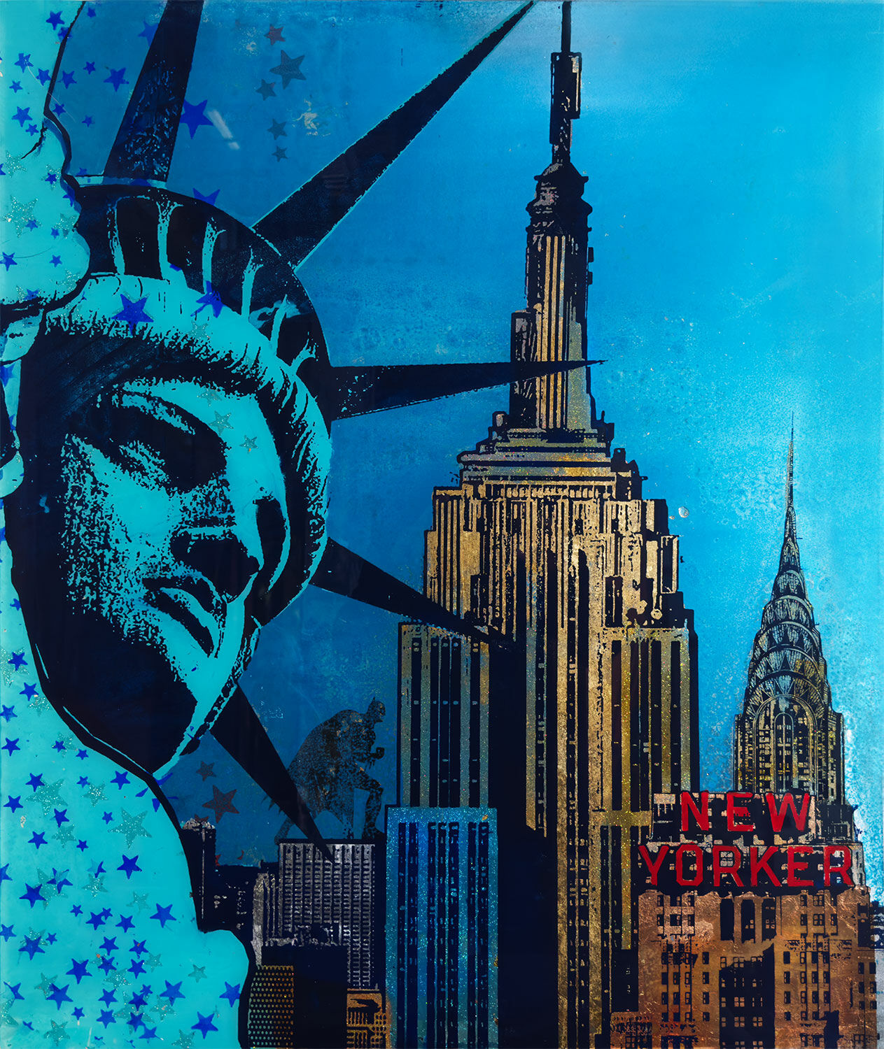 Billede "New York 2" (2023) (Original / Unikt værk) von Sandra Rauch