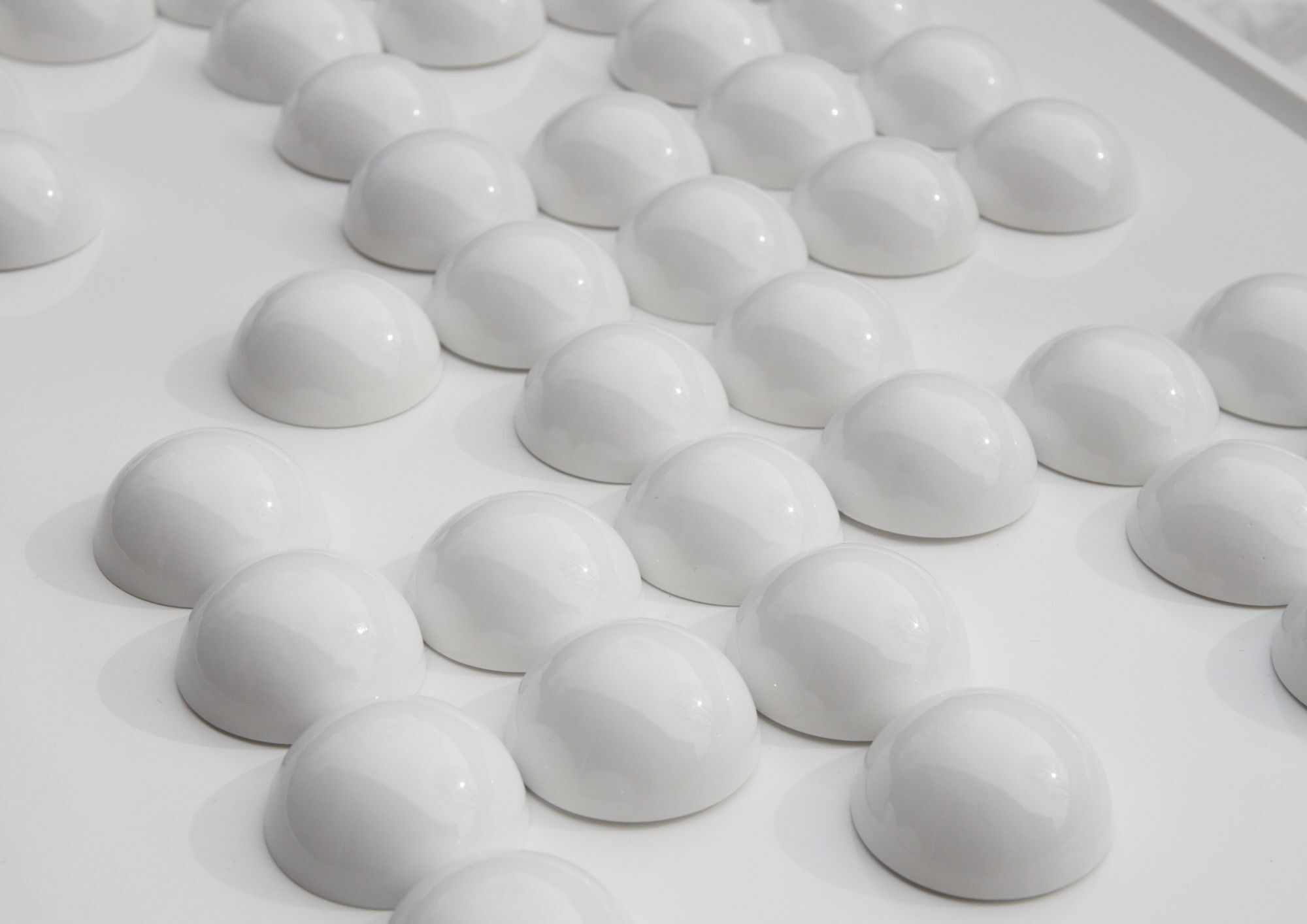 Picture "White is the Colour" (2020) (Unique piece) by Mandy Wiesener