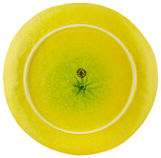 Plate "Citron", ceramic by Bordallo Pinheiro