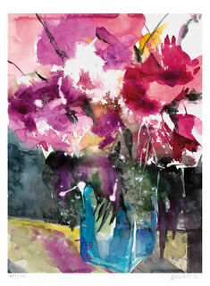 Picture "Peonies IV", unframed
