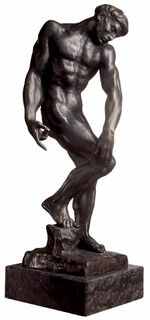 Sculpture "Adam or the Great Shadow" (1880), bronze version by Auguste Rodin