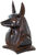 Skulptur "Anubis huvud", gjuten