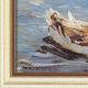 Picture "Nine Ducks in Early Spring", framed by Alexander Koester