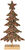 Deko-Objekt "Tannenbaum - Festive Sparkle"
