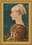 Beeld "Portret van een jonge vrouw" (1460), ingelijst