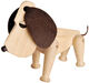 Houten figuur "Oscar de Hond" - Ontwerp Hans Bolling van ArchitectMade