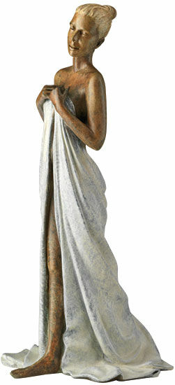 Sculptuur "Lisa", bronzen versie von Alain Choisnet