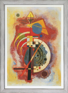 Bild "Hommage à Grohmann" (1926), gerahmt