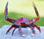 Tuinbeeld "Krab" (zonder sokkel), brons