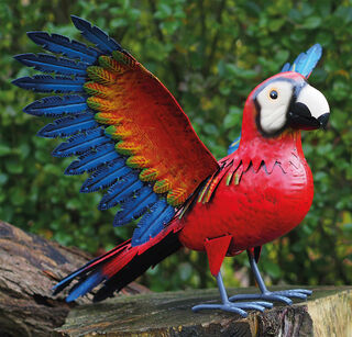 Gartenfigur "Papagei"