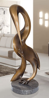 Skulptur "Pelican" (2013), brons av Robert Simon