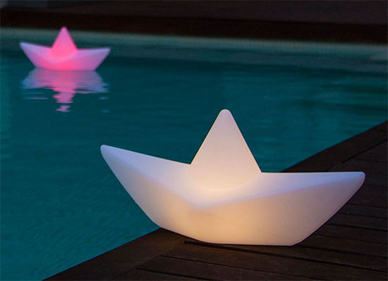 LED designlamp "BOAT" (binnen en buiten), dimbaar