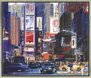Bild "Times Square", gerahmt