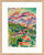 Tableau « Paysage italien – Toscane » (1913), version avec cadre clair