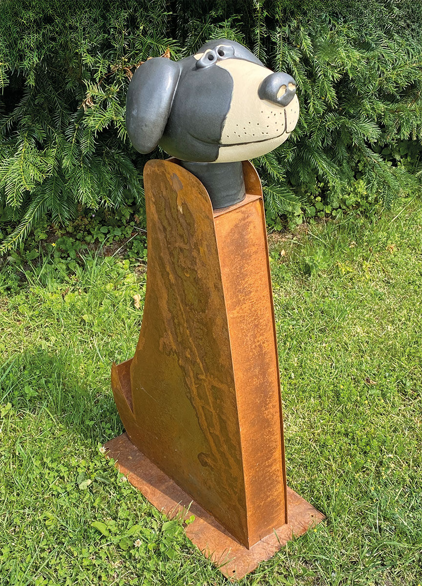Gartenskulptur "Bruno"