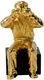 Skulptur "Gute Aussicht" (2006), Version vergoldet von Ottmar Hörl
