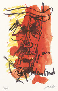 Tableau "Self as Jean Buddenbrook" (2012), encadrée von Armin Mueller-Stahl