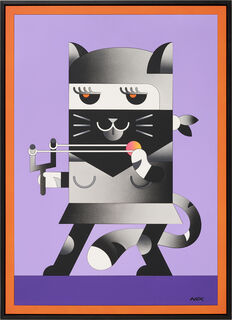 Bild ”Cat Nix” (2018) (Unikt exemplar)