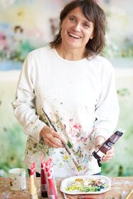 Portræt af kunstneren Christine Müller