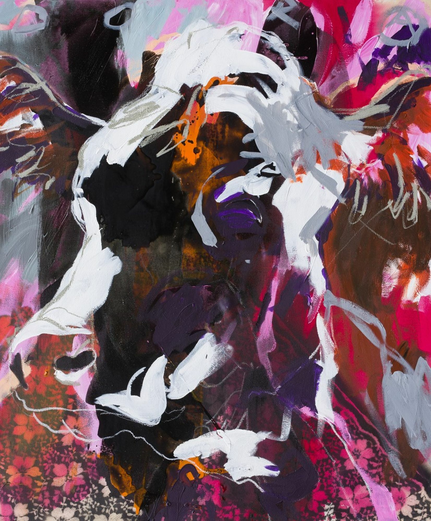 Beeld "Abstracte koe" (2021) (Uniek stuk) von Stephan Geisler