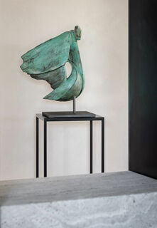 Sculptuur "Verso l'alto", brons von Armando di Nunzio