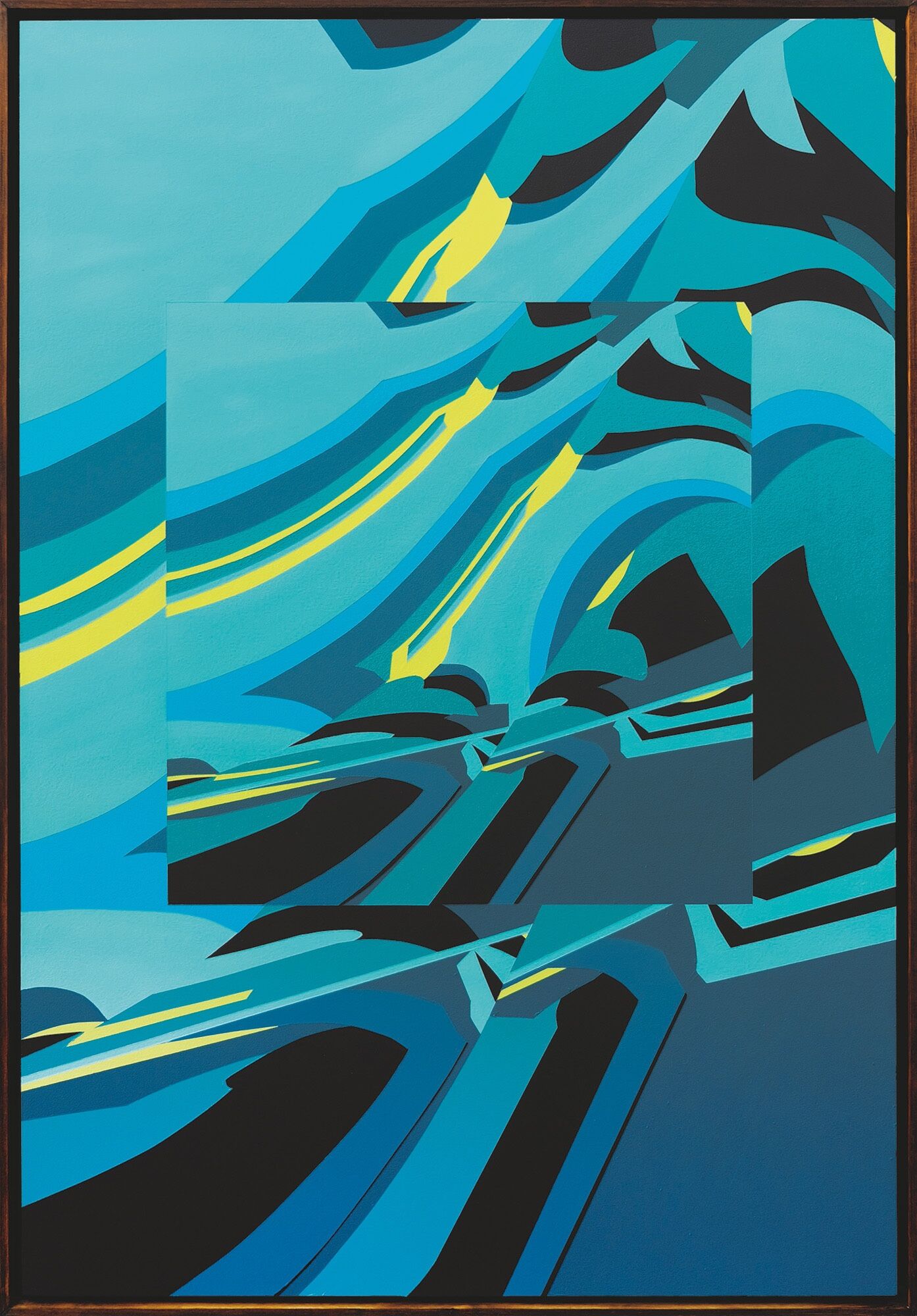 Cuadro "Ohne Titel T149_24" (2024) (Pieza única) de Christian KERA Hinz