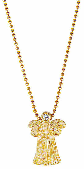 Necklace "Golden Angel"