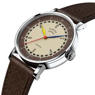 Bauhaus Walter Gropius Armbanduhr "New Bauhaus Automatik" - Made in Germany - Saphirglas - 38mm