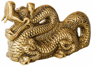 Brass sculpture "Dragon"